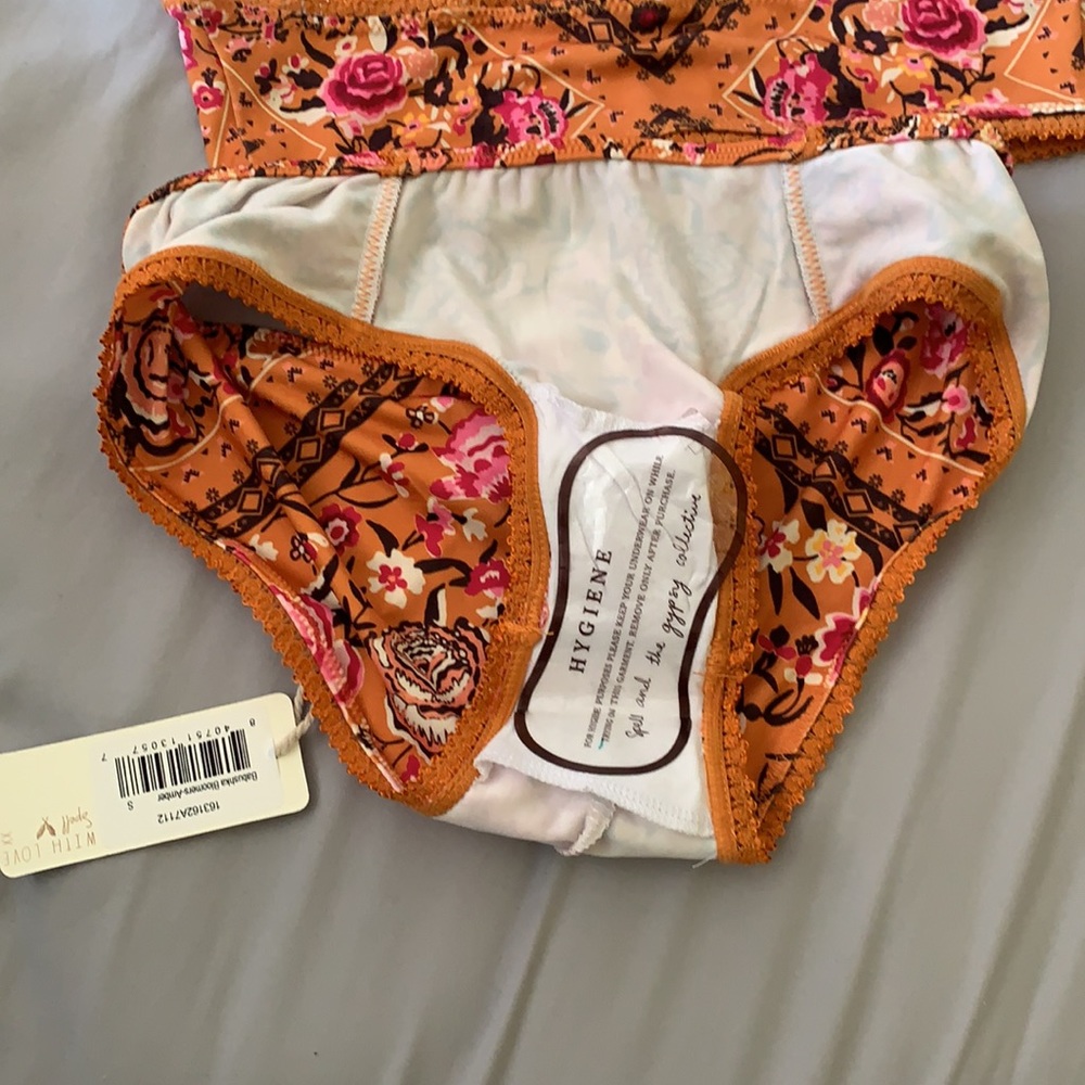 Spell babushka bralette XS & bloomers S amber - Picture 6 of 9